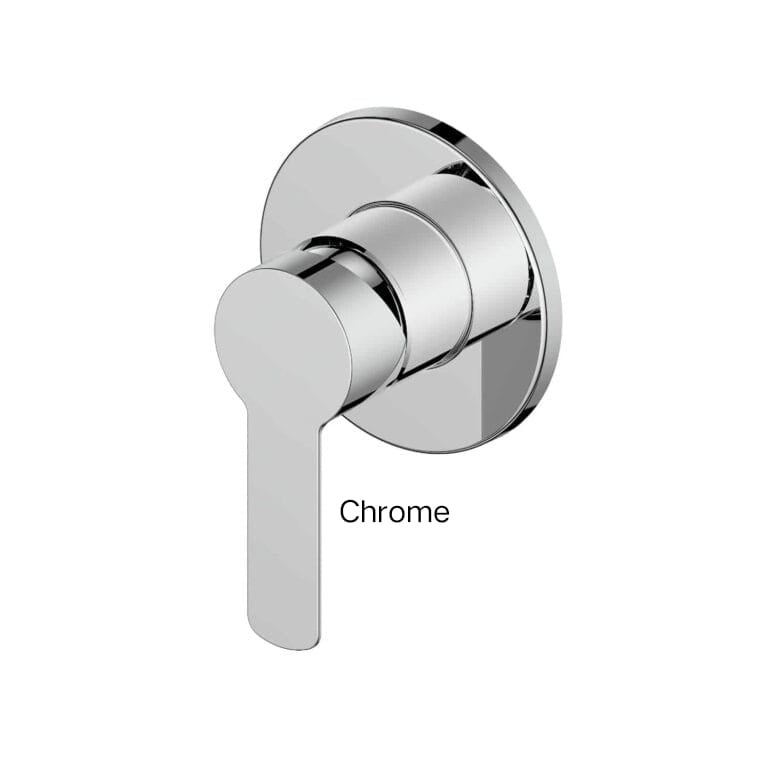 ASTRO II Shower Mixer – Round In Chrome - Matte Black - Brushed Brass - Brushed Nickel - Gunmetal