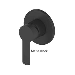 ASTRO II Shower Mixer – Round In Chrome - Matte Black - Brushed Brass - Brushed Nickel - Gunmetal