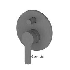 ASTRO II Shower/Bath Diverter Mixer In Chrome - Matte Black - Brushed Brass - Brushed Nickel - Gunmetal