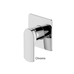 CORBAN Shower Mixer In Chrome - Matte Black - Brushed Nickel