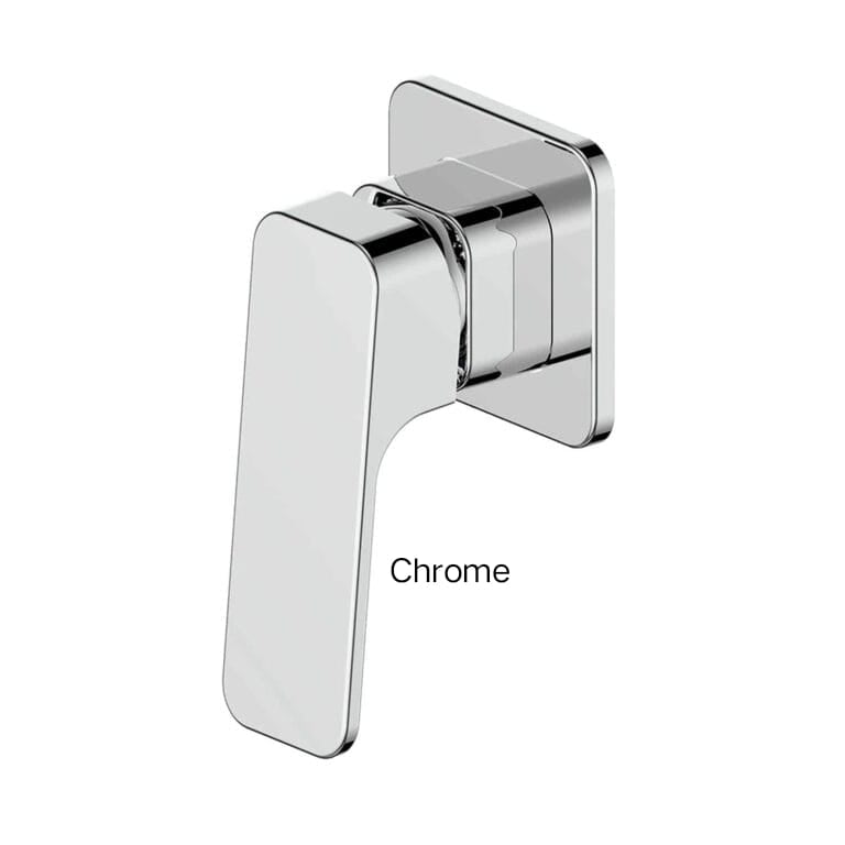 SWEPT Shower Mixer In Chrome - Matte Black - Brushed Nickel - Gunmetal