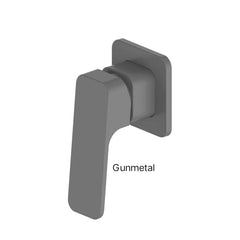 SWEPT Shower Mixer In Chrome - Matte Black - Brushed Nickel - Gunmetal