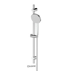 GLIDE RainBoost Adjustable Rail Shower In Chrome - Matte Black - Brushed Brass - Brushed Nickel - Gunmetal