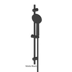 GLIDE RainBoost Adjustable Rail Shower In Chrome - Matte Black - Brushed Brass - Brushed Nickel - Gunmetal