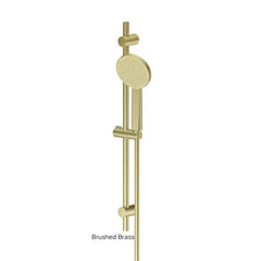 GLIDE RainBoost Adjustable Rail Shower In Chrome - Matte Black - Brushed Brass - Brushed Nickel - Gunmetal