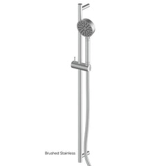 TEXTURA Rail Shower In Matte Black - Brushed Brass - Brushed Stainless - Gunmetal
