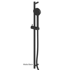 TEXTURA Rail Shower In Matte Black - Brushed Brass - Brushed Stainless - Gunmetal