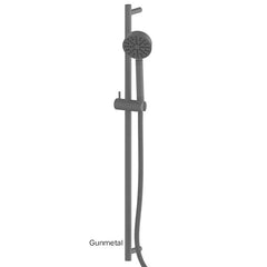 TEXTURA Rail Shower In Matte Black - Brushed Brass - Brushed Stainless - Gunmetal