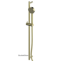 TEXTURA Rail Shower In Matte Black - Brushed Brass - Brushed Stainless - Gunmetal