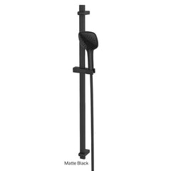 SWEPT AirFlo™ Adjustable Rail Shower In Chrome - Matte Black - Brushed Nickel