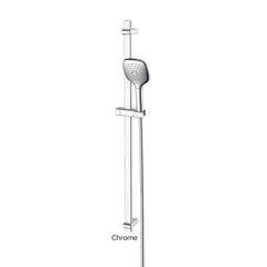 SWEPT AirFlo™ Adjustable Rail Shower In Chrome - Matte Black - Brushed Nickel