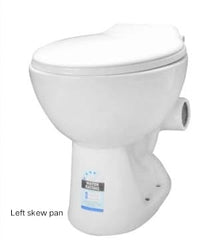 OLD SCHOOL Skew Pan Toilet Left or Right