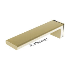 Phoenix ALIA Wall Basin / Bath Outlet 200mm In Chrome - Brushed Nickel - Brushed Gold