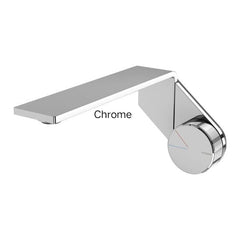 Phoenix AXIA Wall Basin / Bath Mixer Set 200mm In Chrome - Matte Black - Brushed Nickel