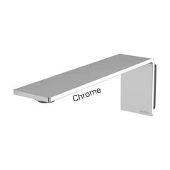 Phoenix AXIA Wall Basin / Bath Outlet 200mm In Chrome - Matte Black - Brushed Nickel