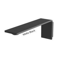 Phoenix AXIA Wall Basin / Bath Outlet 200mm In Chrome - Matte Black - Brushed Nickel