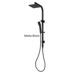 Phoenix LEXI Twin Shower In Chrome - Matte Black - Brushed Nickel
