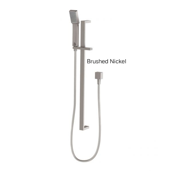 Phoenix LEXI Deluxe Rail Shower In Chrome - Matte Black - Brushed Nickel