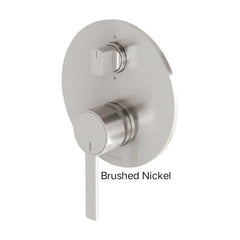 Phoenix LEXI MKII Wall Shower / Bath Diverter Mixer In Chrome - Matte Black - Brushed Nickel