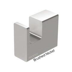 Phoenix LEXI MKII Robe Hook In Chrome - Matte Black - Brushed Nickel
