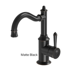 Phoenix NOSTALGIA Basin Mixer 160mm Shepherds Crook In Chrome - Chrome/White - Antique Black - Brushed Nickel
