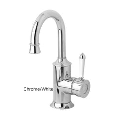 Phoenix NOSTALGIA Basin Mixer 120mm Gooseneck In Chrome Or Chrome/White
