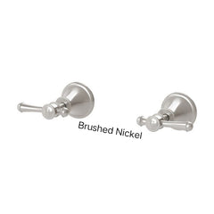 Phoenix NOSTALGIA Lever Wall Top Assemblies In Chrome - Antique Black - Brushed Nickel