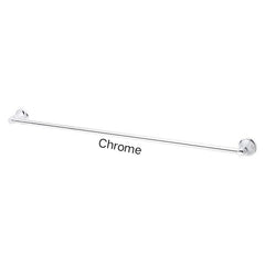 Phoenix NOSTALGIA Single Towel Rail 760mm In Chrome - Antique Black - Brushed Nickel