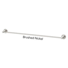 Phoenix NOSTALGIA Single Towel Rail 760mm In Chrome - Antique Black - Brushed Nickel