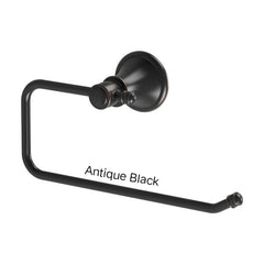 Phoenix NOSTALGIA Hand Towel Holder In Chrome - Antique Black - Brushed Nickel