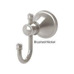 Phoenix NOSTALGIA Robe Hook In Chrome - Antique Black - Brushed Nickel