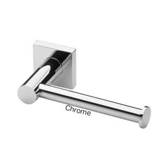 Phoenix RADII Toilet Roll Holder Square Plate In Chrome - Matte Black - Brushed Nickel - Gunmetal