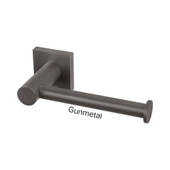 Phoenix RADII Toilet Roll Holder Square Plate In Chrome - Matte Black - Brushed Nickel - Gunmetal