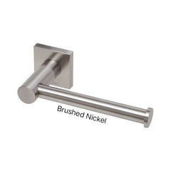 Phoenix RADII Toilet Roll Holder Square Plate In Chrome - Matte Black - Brushed Nickel - Gunmetal