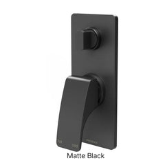 Phoenix RUSH Shower / Bath Diverter Mixer In Chrome - Matte Black - Brushed Nickel