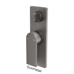 Phoenix TEEL Shower / Bath Diverter Mixer In Chrome - Matte Black - Brushed Nickel - Gunmetal