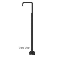 Phoenix TOI Floor Mounted Bath Mixer In Chrome/Matte Black - Matte Black - Matte Black/Rose Gold