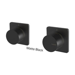 Phoenix TOI Wall Top Assemblies Extended 15mm In Chrome - Chrome/Matte Black - Matte Black - Matte Black/Rose Gold