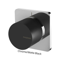 Phoenix TOI Shower / Wall Mixer In Chrome - Chrome/Matte Black - Matte Black - Matte Black/Rose Gold