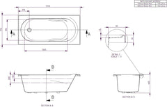 Rectangular Spa Baths-Adatto