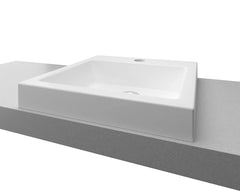 AVIA Basin In White gloss finish