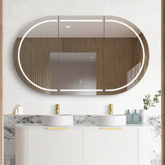 LED BONDI 1500X900 WHITE SHAVING CABINET