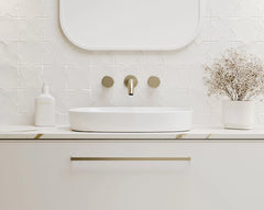 RENZO Ceramic basin White Gloss, White Matt