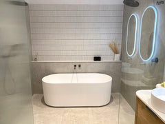 ATTICA NOOSA 1500 MATTE WHITE BATH