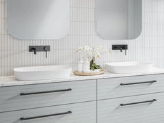 RENZO Ceramic basin White Gloss, White Matt
