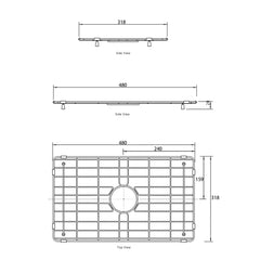 STAINLESS STEEL PROTECTIVE GRID FOR MC60455