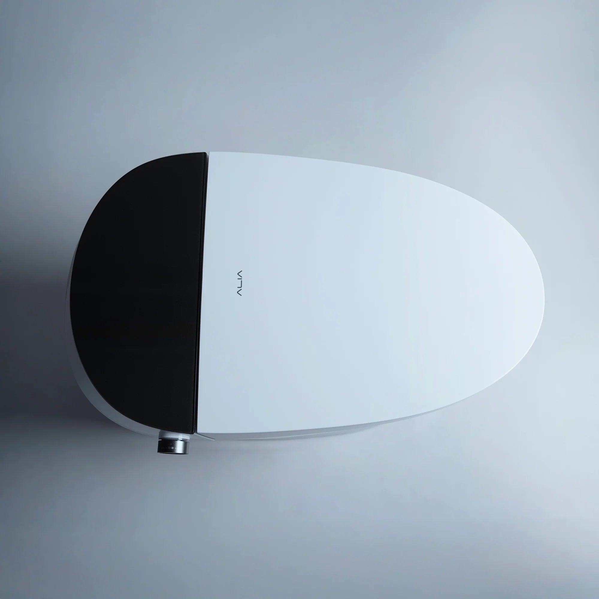 Smart Toilet IN White, And Matt Black
