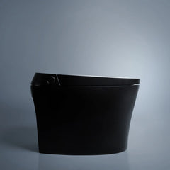 Smart Toilet IN White, And Matt Black