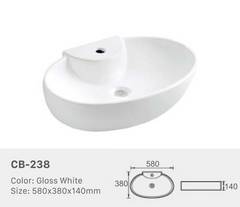 Oval Shaped Above Counter Basins