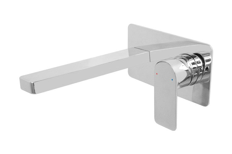 Cosmopolitan Wall Basin Set Chrome, Matte Black & Chrome, Matte Black (Electroplated)